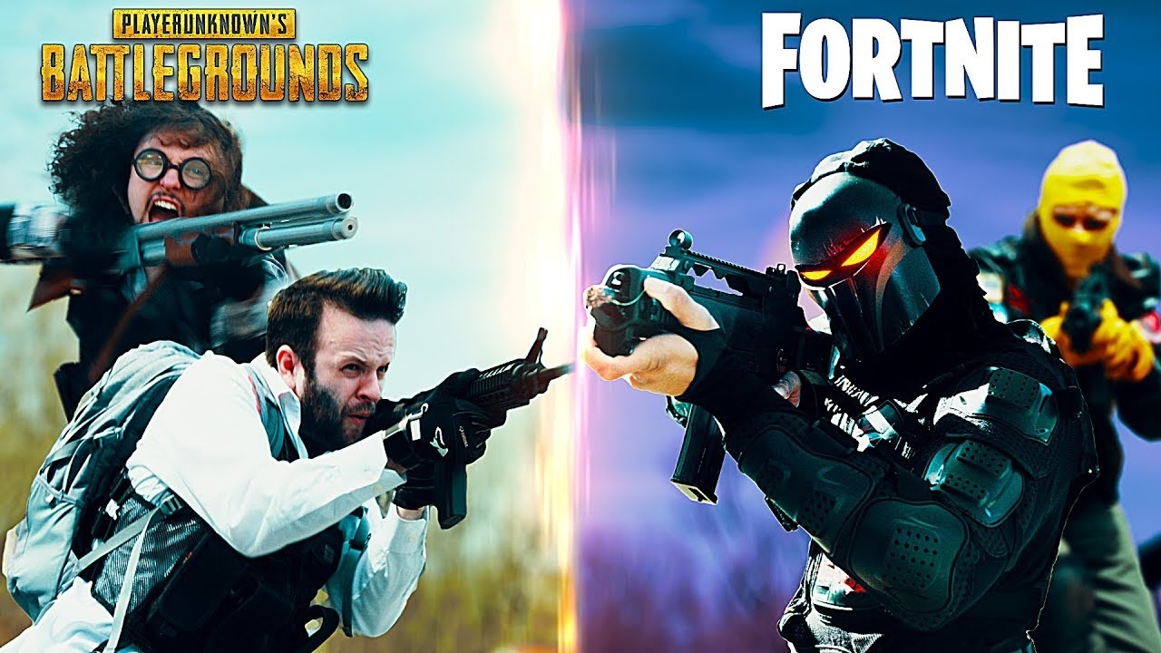 PUBG vs Fortnite - krtky film