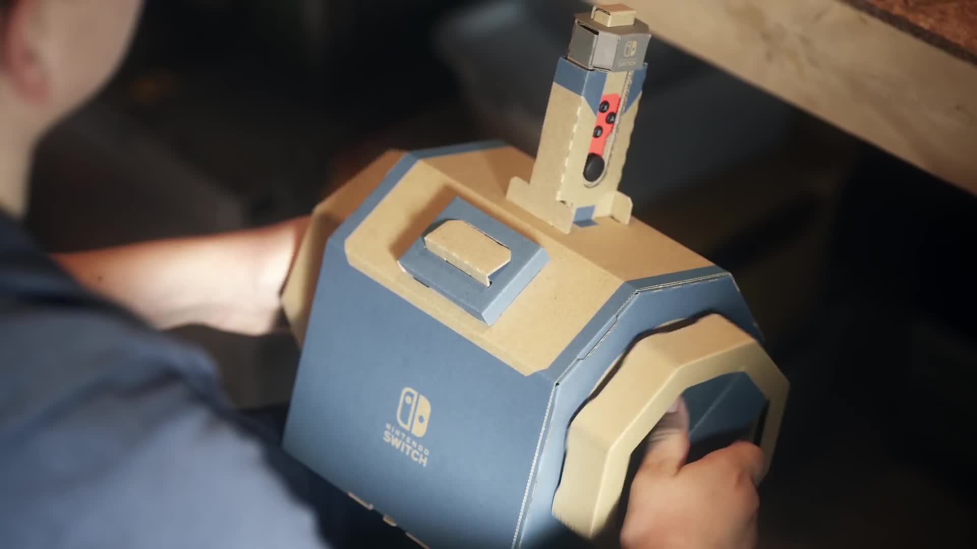 Nintendo Labo ponka prv pohad na Vehicle Kit
