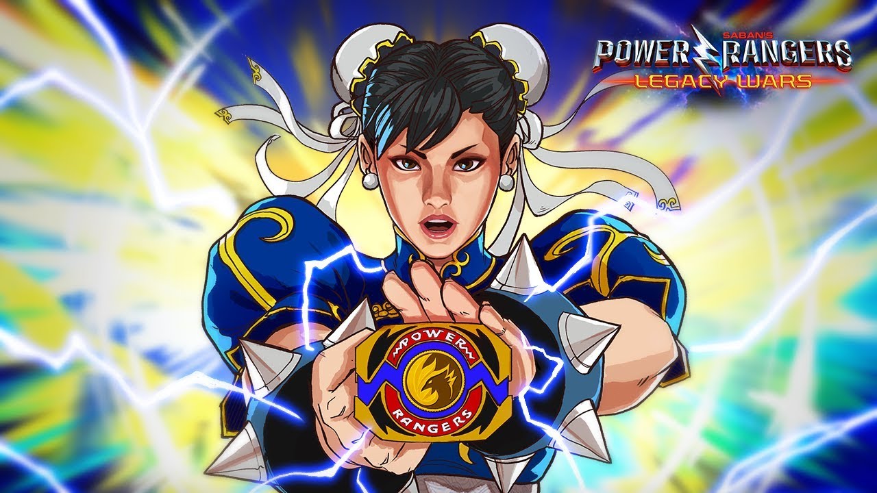 Z Chun-Li sa stal Power Ranger