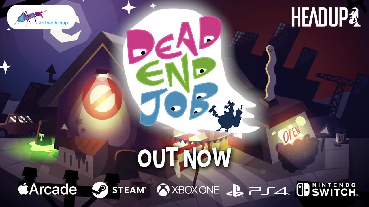 Dead End Job u lov duchov na PC, konzolch a Apple Arcade