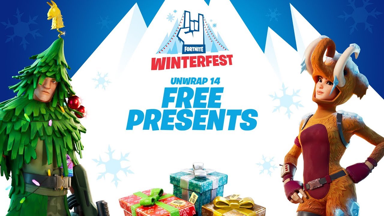 Fortnite spa Winterfest event