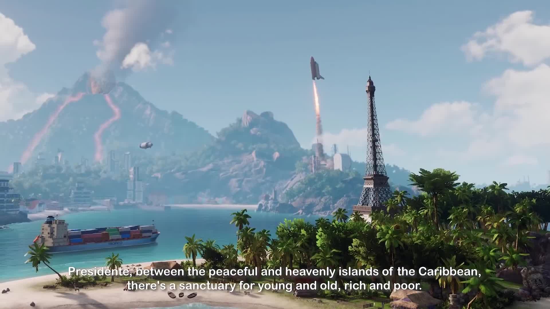 Tropico 6 dnes vychdza na PC, ponka trailer