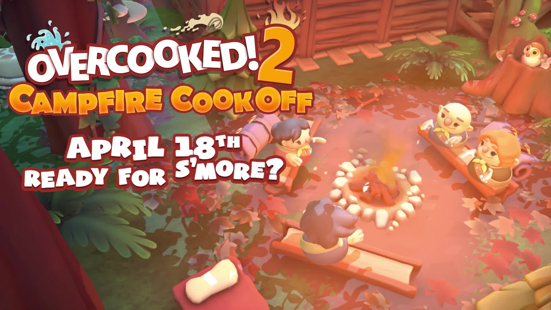 Overcooked! 2 predstavuje Campfire Cook Off expanziu