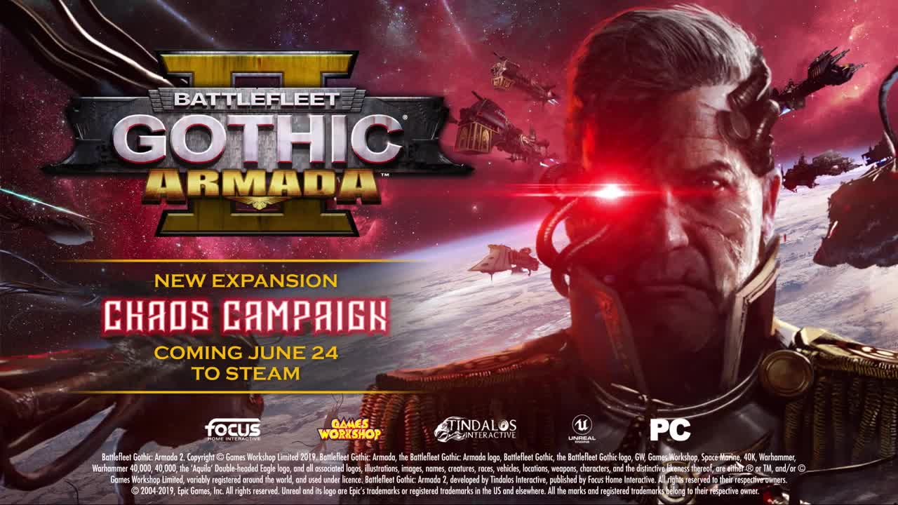 Battlefleet Gothic: Armada 2 predstavuje Chaos kampa