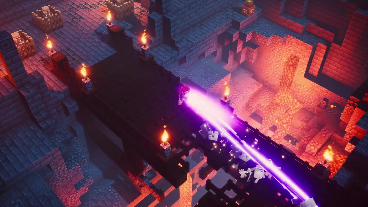 Minecraft Dungeons na E3 prvý raz predviedol svoju hrateľnosť