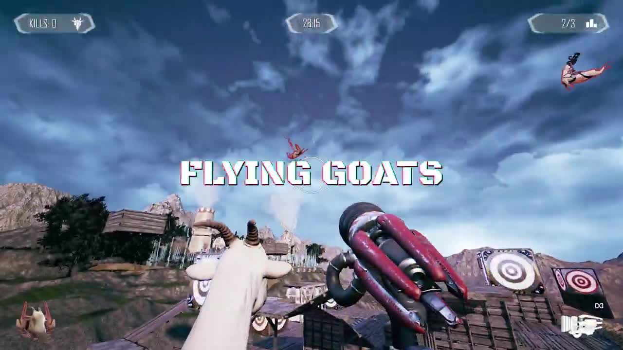 Poriadne vyzbrojen kozy v Goat of Duty vyrazili do boja 