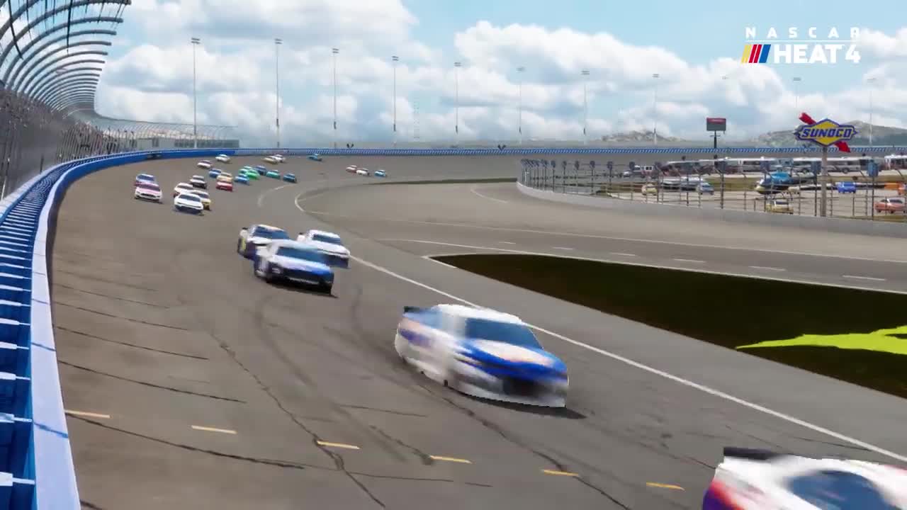 NASCAR Heat 4 rozpli pneumatiky v septembri