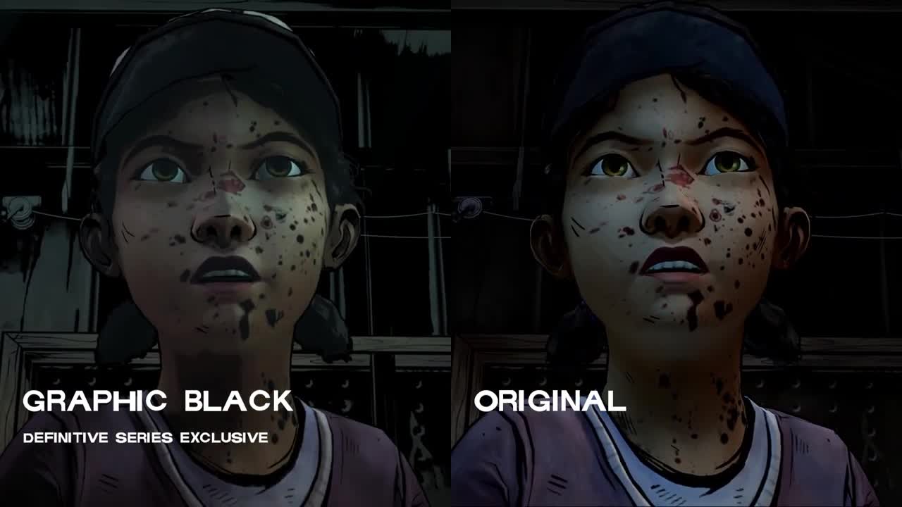 Walking Dead: Definitive series ukazuje Graphic Black vizulny reim