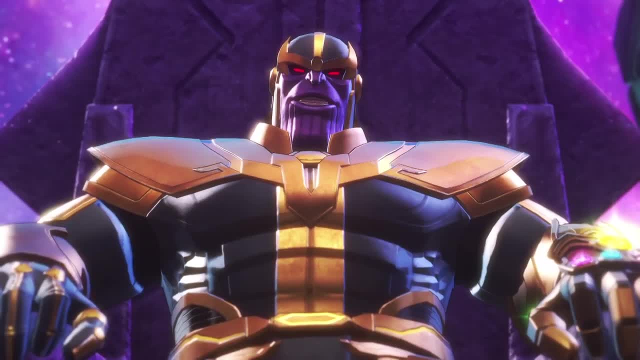 Najv Marvel hrdinovia elia Thanosovi a jeho Black Orderu