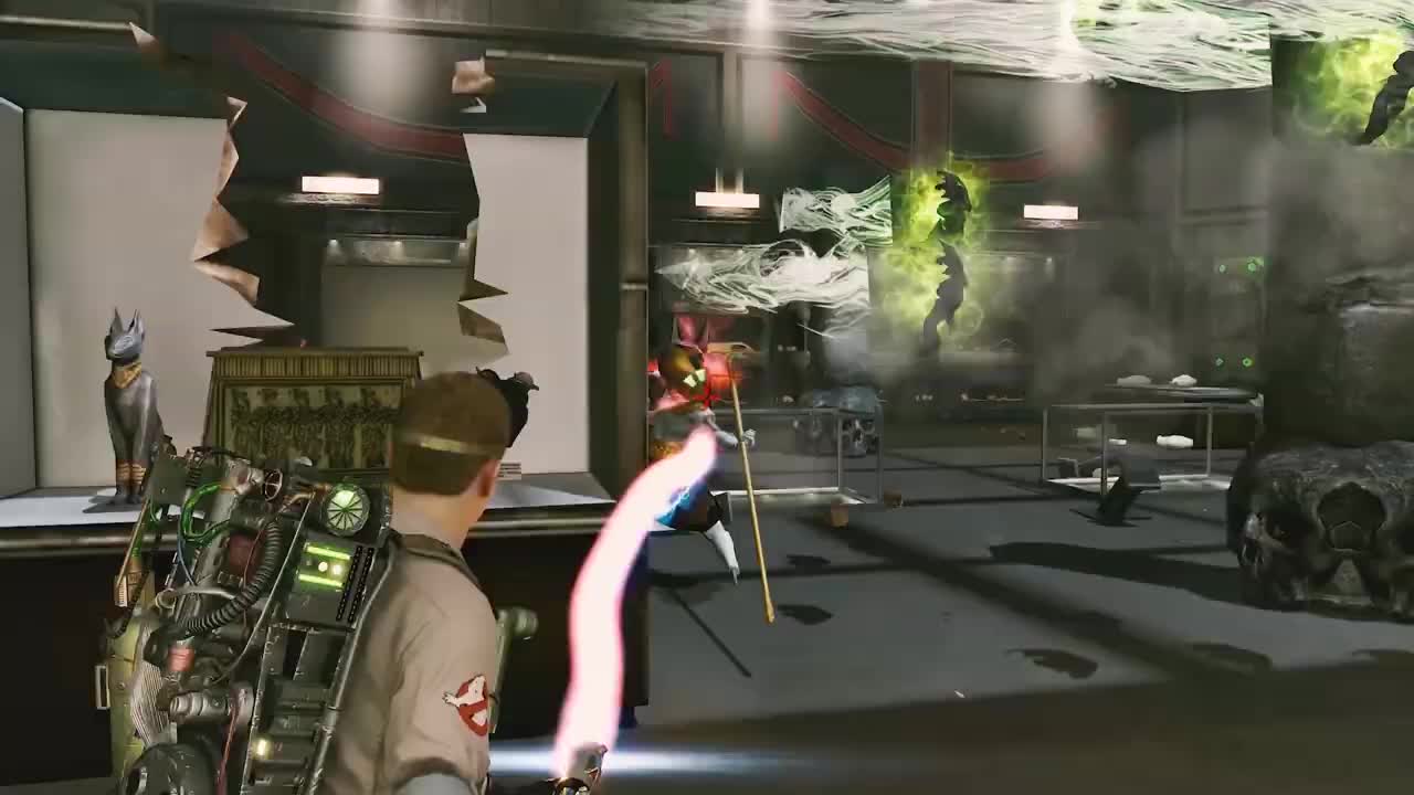 Ghostbusters: The Video Game Remastered si pripomna zitky z lovu duchov