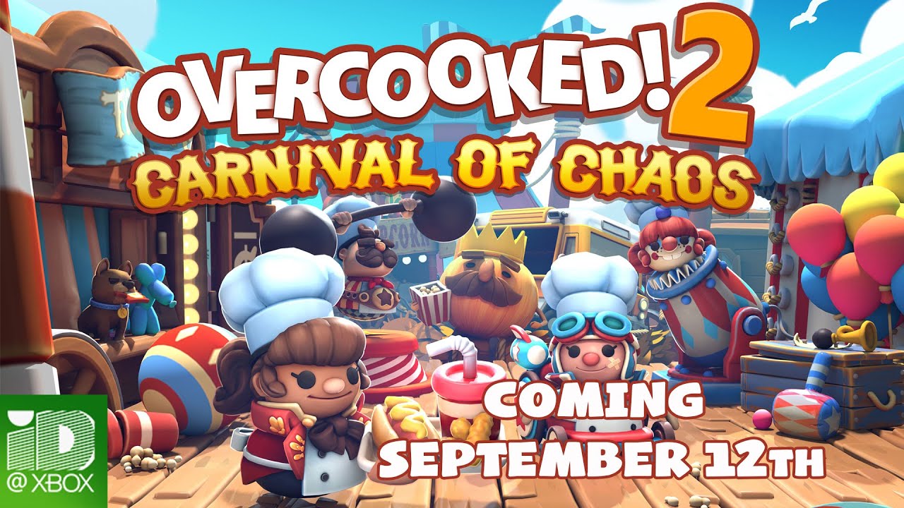 Overcooked 2 ukazuje Carnival of Chaos rozrenie