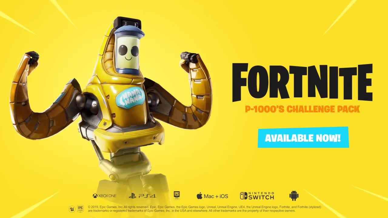 Do Fortnite prichdza P-1000