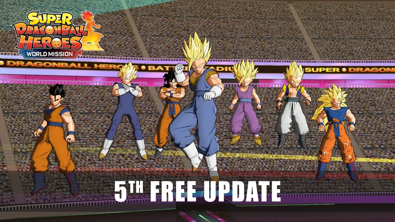 Super Dragon Ball Heroes m piatu bezplatn aktualizciu