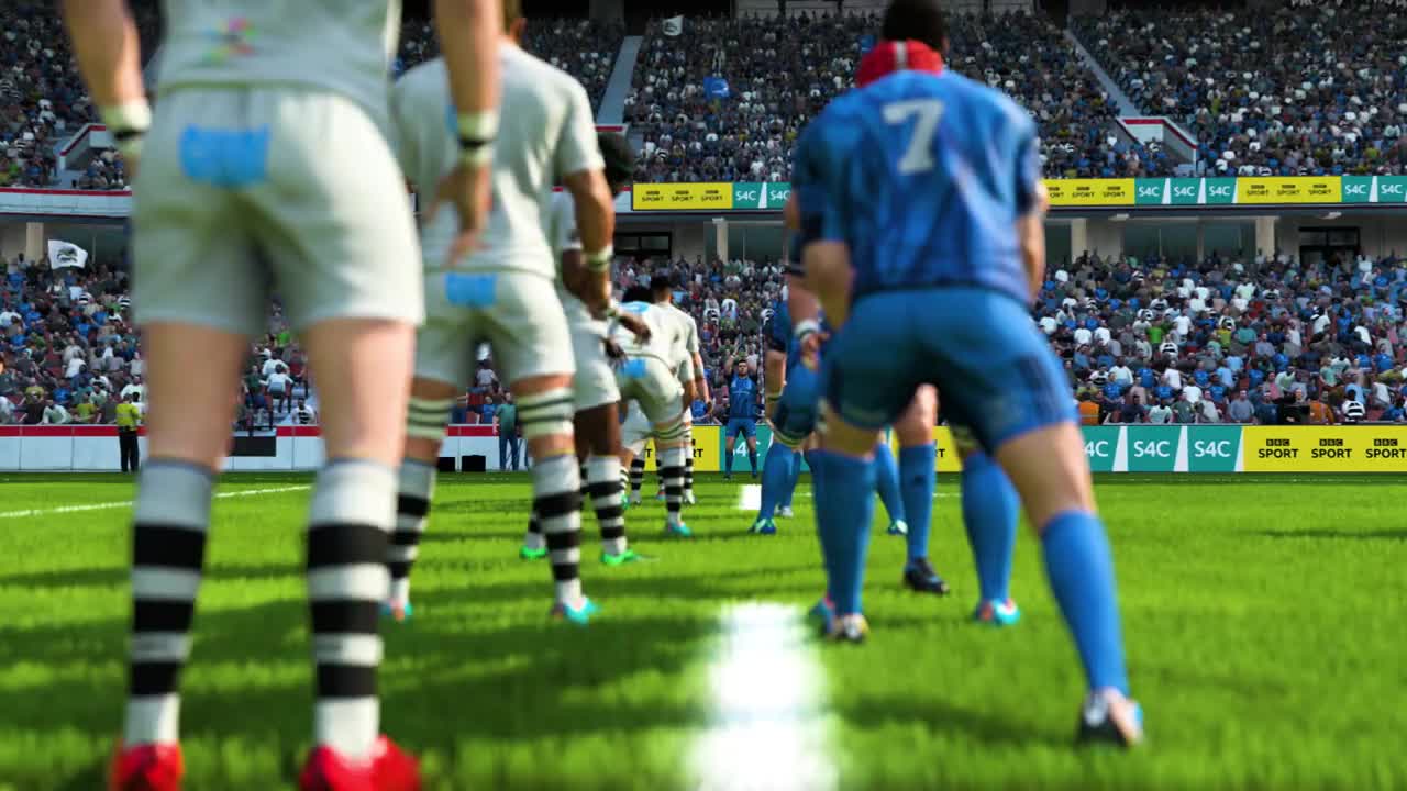 Hri v Rugby 20 vybehli na ihrisko v plnom nasaden