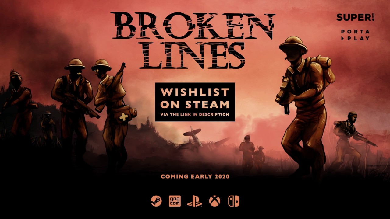 Taktick vojnov RPG Broken Lines sa predvdza