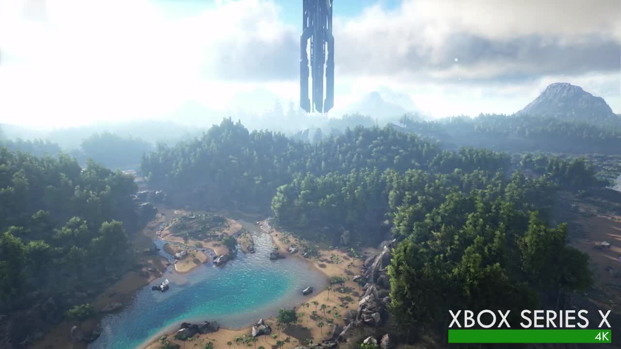 Ark ukazuje vylepenia na Xbox Series X