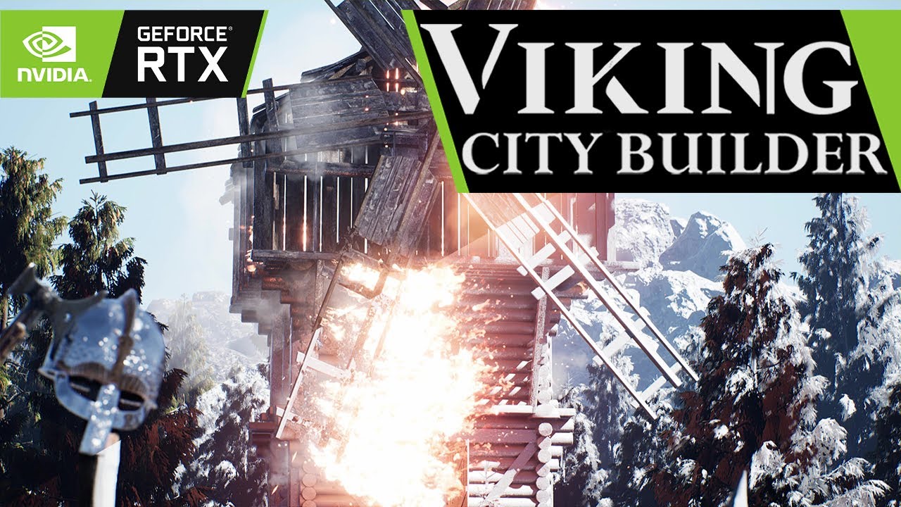Viking City Builder bude prv RTS s raytracingom