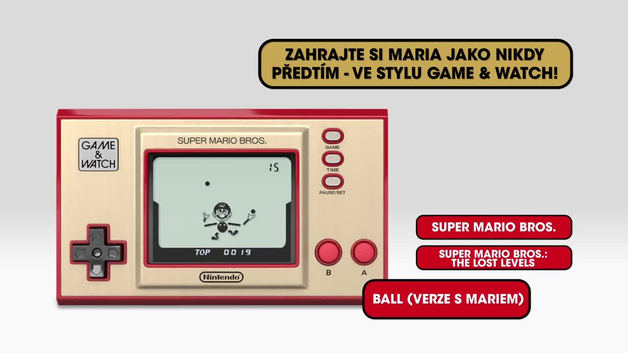 Game & Watch: Super Mario Bros. je u dostupn