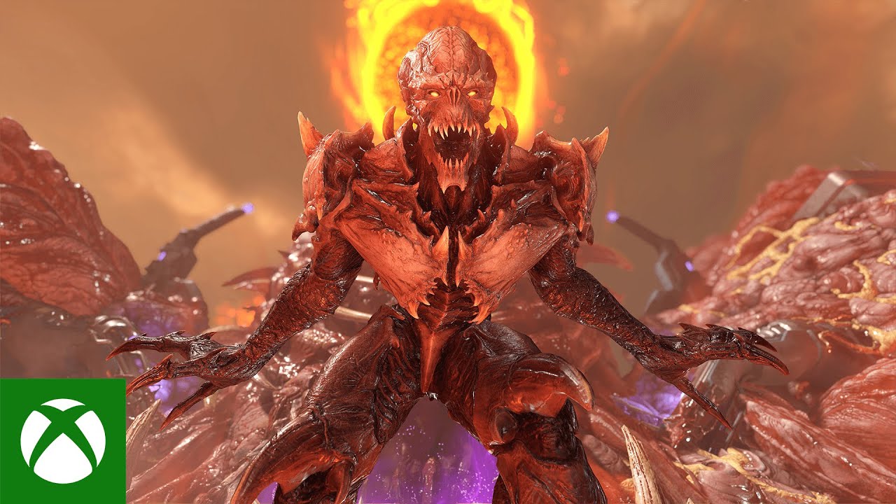 Doom Eternal dostal nov Master level - Super Gore Nest