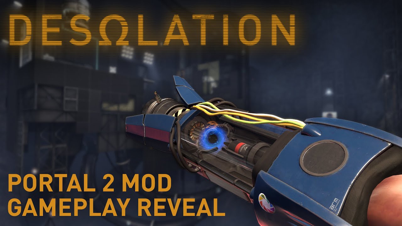 Portal 2: Desolation mod ukazuje svoj gameplay