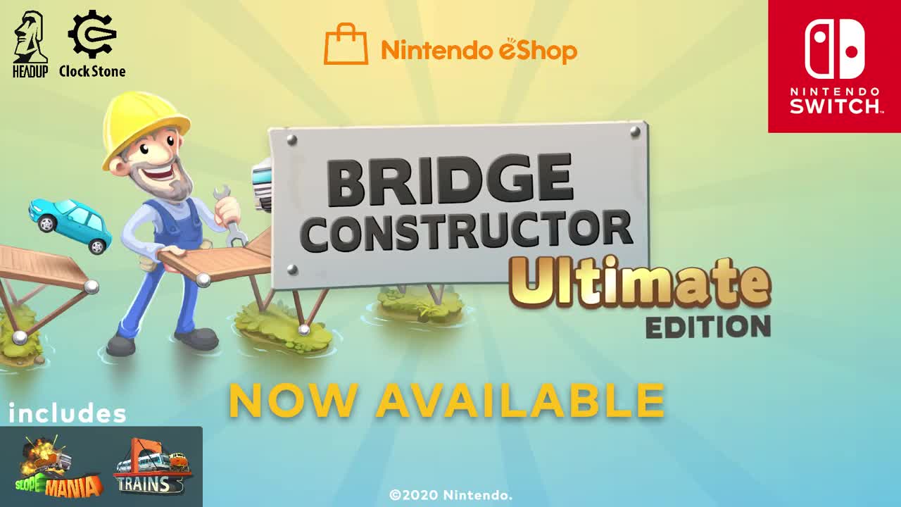 Bridge Constructor Ultimate Edition vyiel na Switch