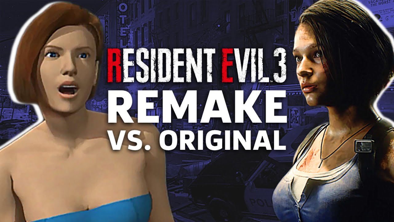 Resident Evil 3 - porovnanie remake s originlom