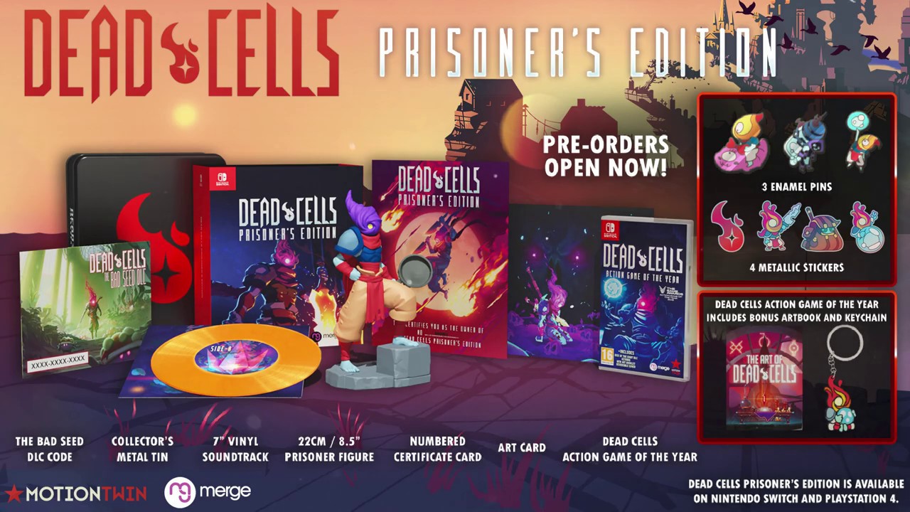 Dead Cells ukazuje limitovanú Prisoner's edíciu