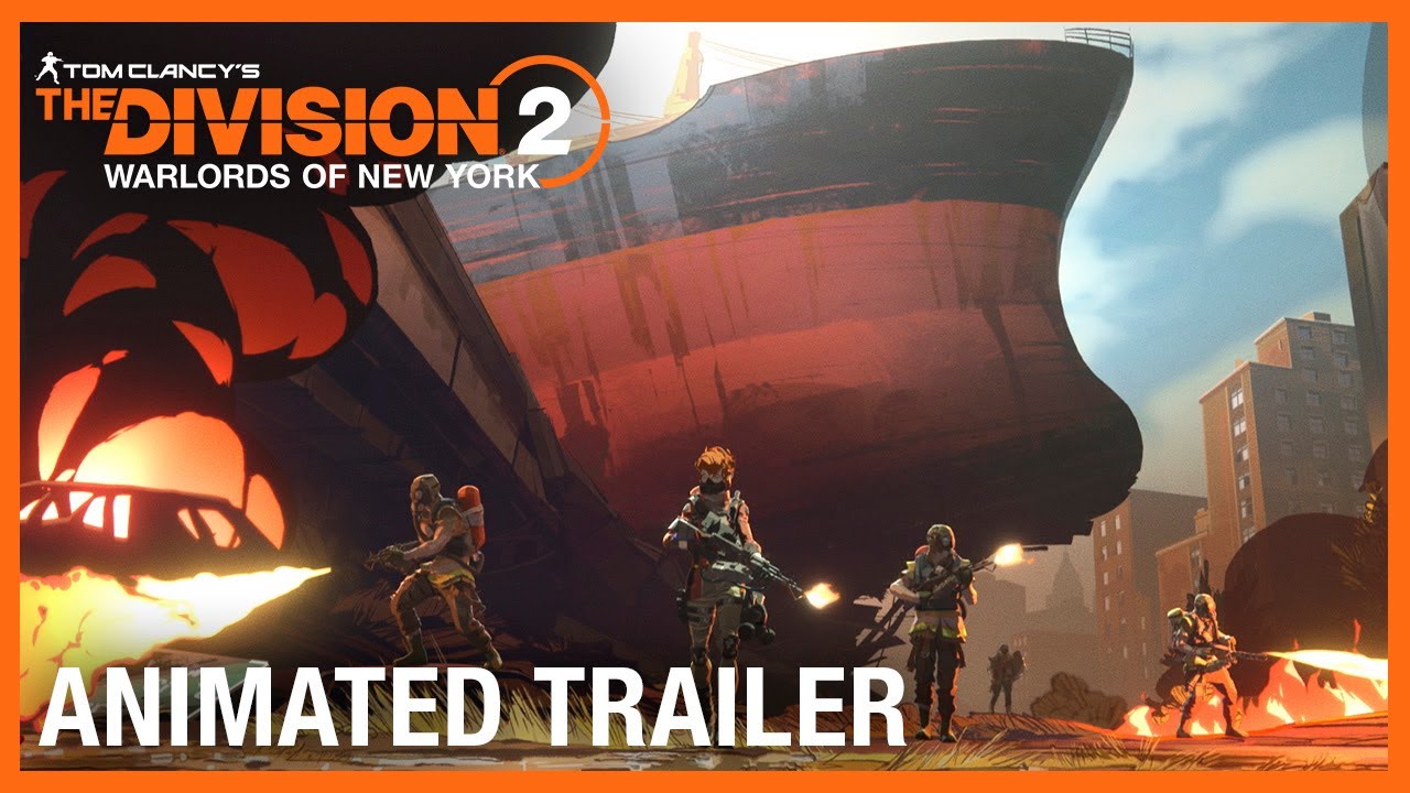 The Division 2: Warlords of New York ponkol animovan prbeh