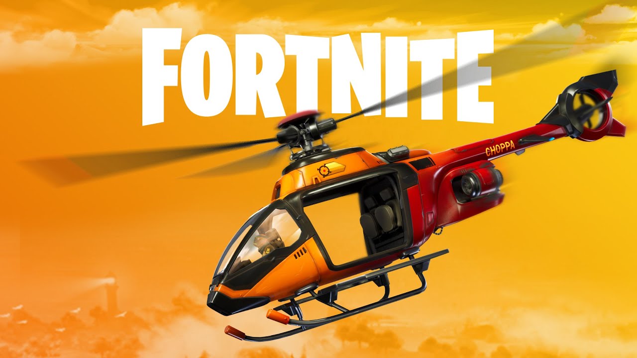 Fortnite prve dostalo helikoptru