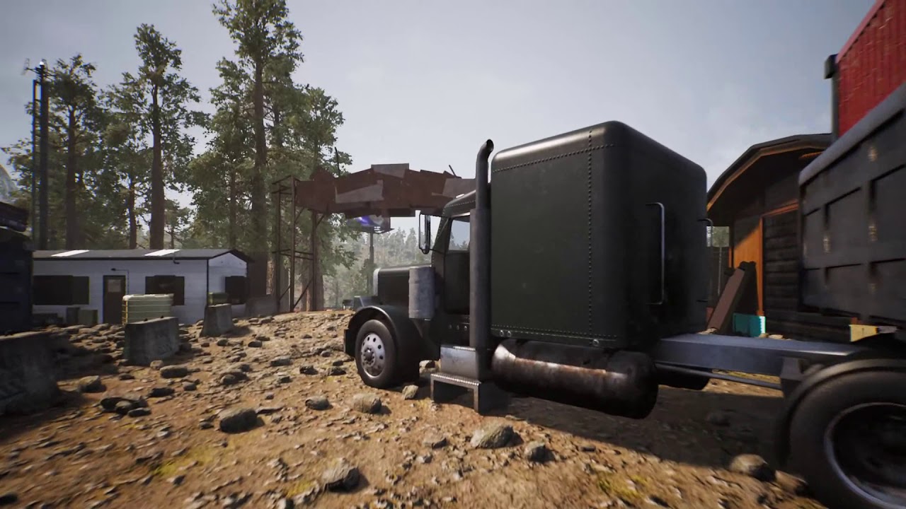 Alaskan Truck Simulator ponka trailer