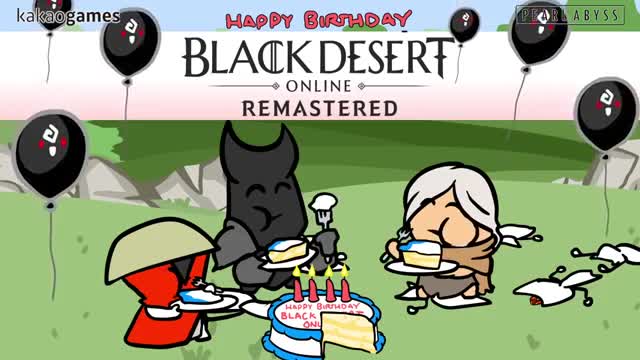 Black Desert Online oslavuje narodeniny vtipným animovaným trailerom