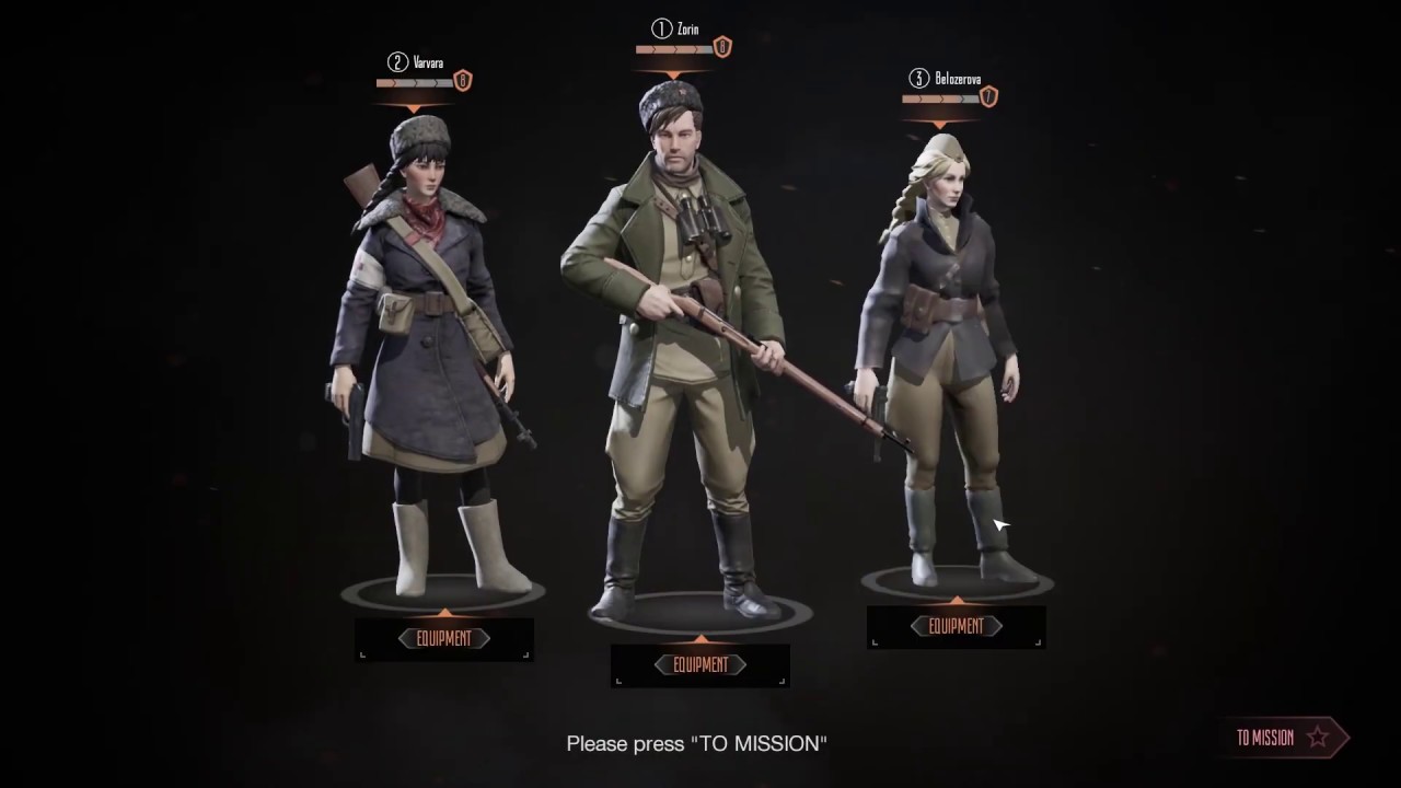 Taktick stratgia Partisans 1941 ukzala svoj gameplay