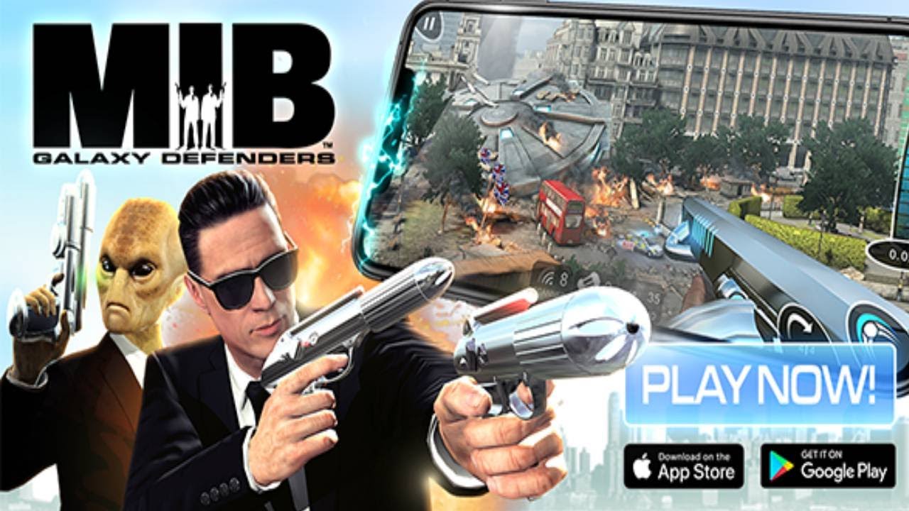 Galaxy Defenders je mobiln Men in Black hra