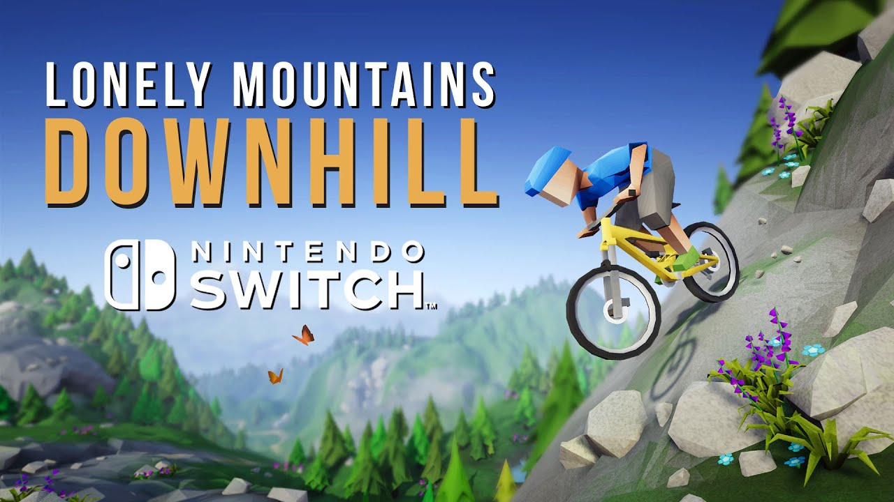 Lonely Mountains: Downhill prde na Switch v mji
