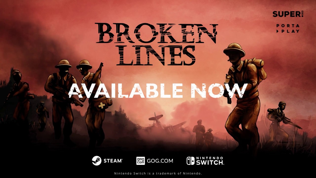 Taktick vojnov hra Broken Lines vyla na Switch