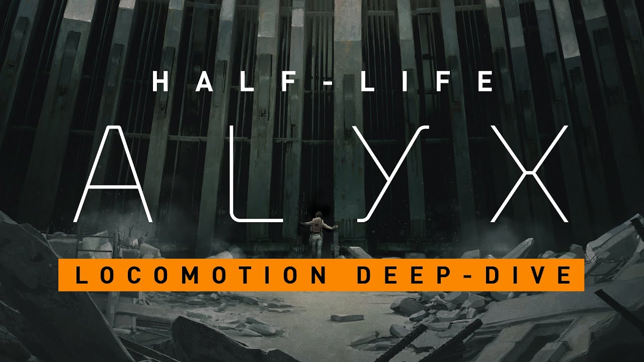 Hlb pohad na zapracovanie v pohybu v Half-Life: Alyx 