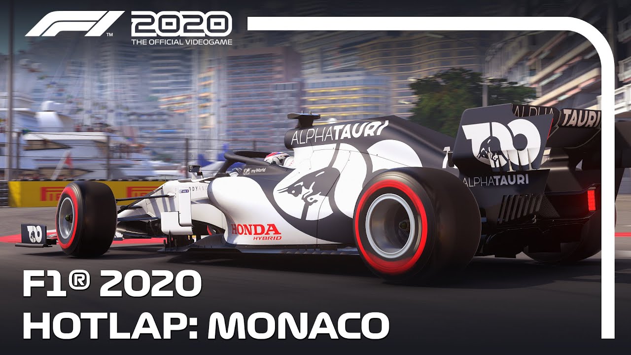 F1 2020 ukazuje rchlu jazdu na horcom okruhu v Monaku