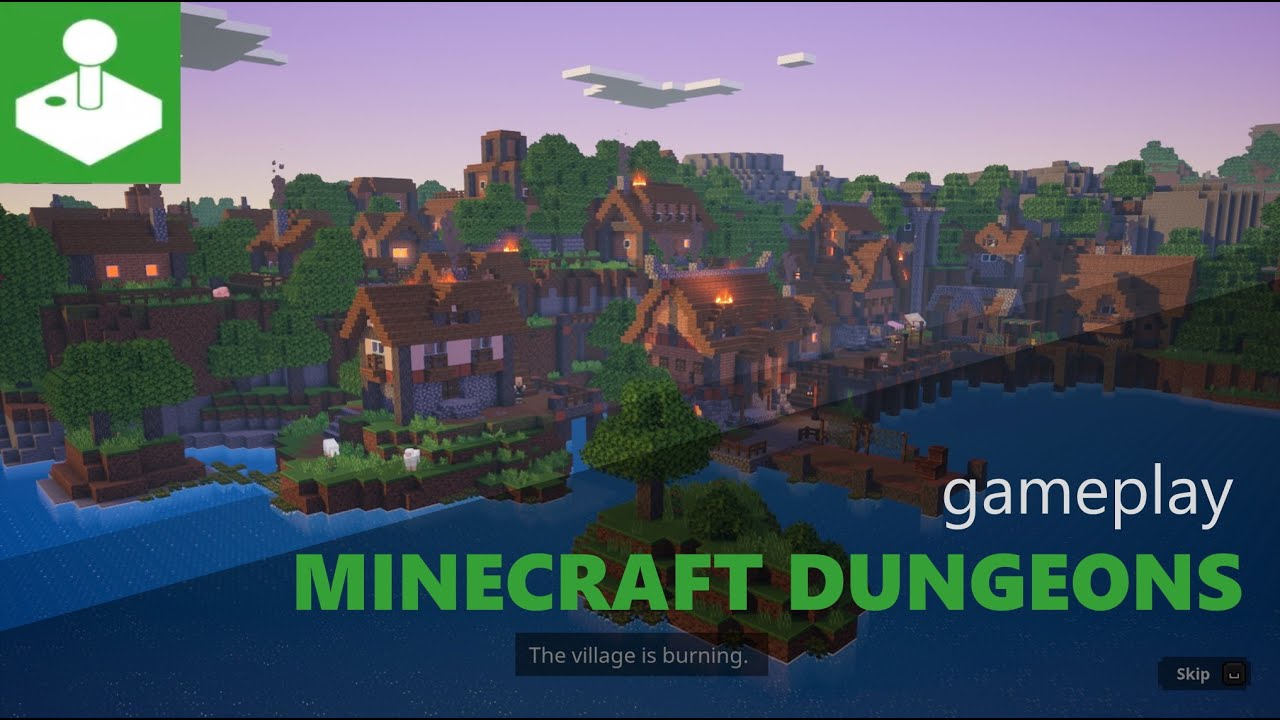 Minecraft Dungeons - prvých 15 minút hrateľnosti