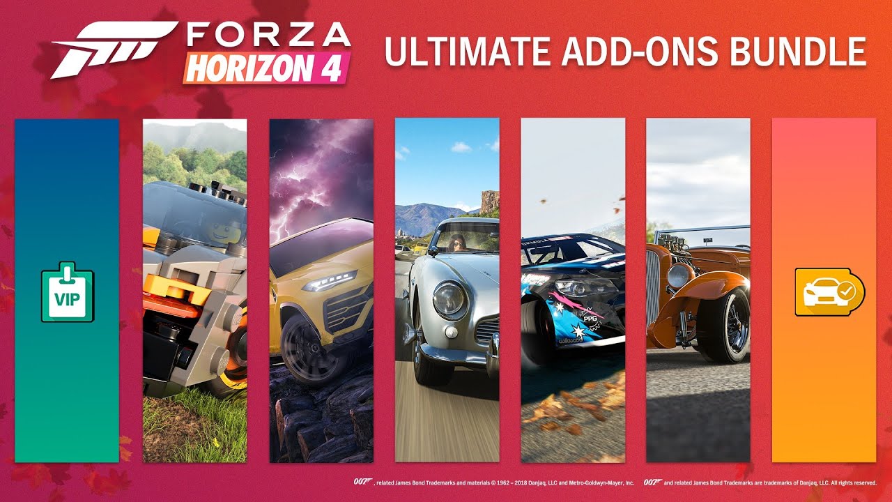 Forza Horizon 4 predstavuje Ultimate Add-on Bundle DLC