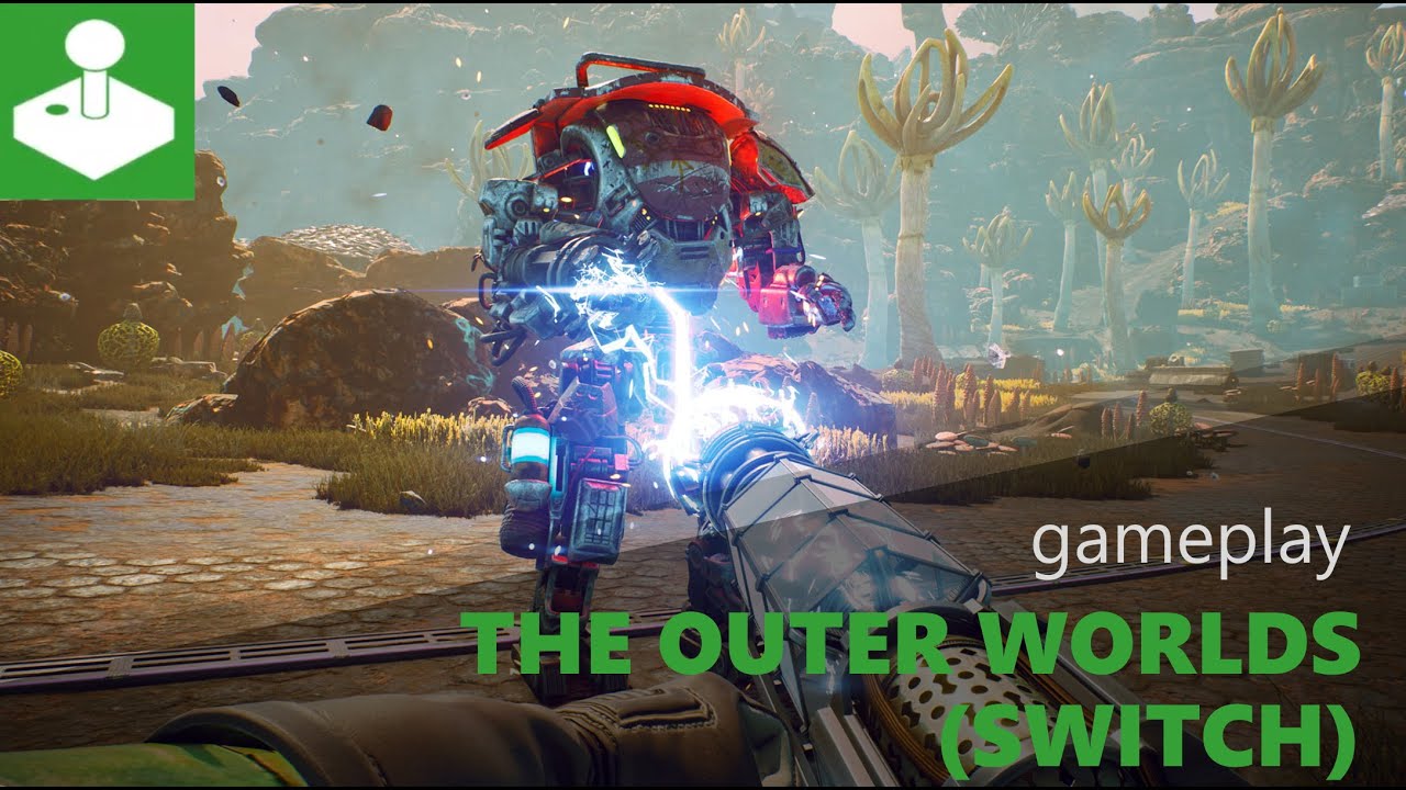 The Outer Worlds - Switch gameplay