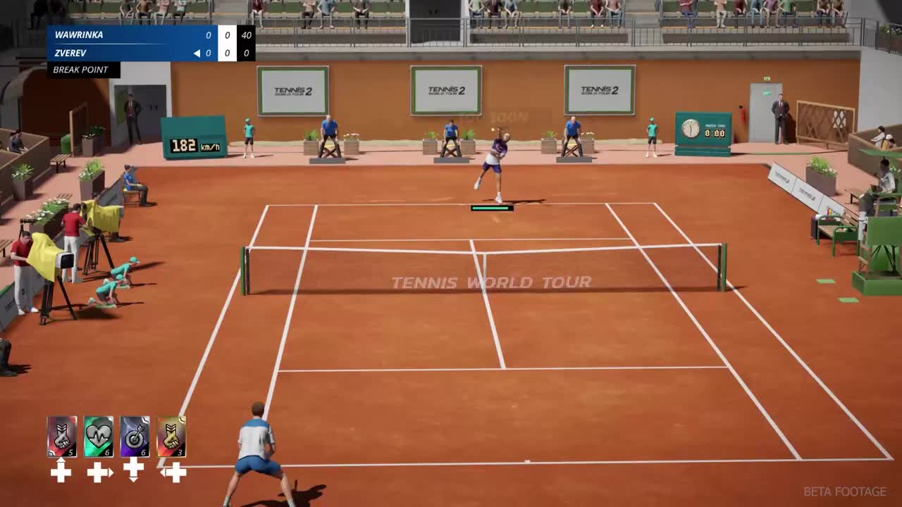 Tennis World Tour 2 ukazuje gameplay
