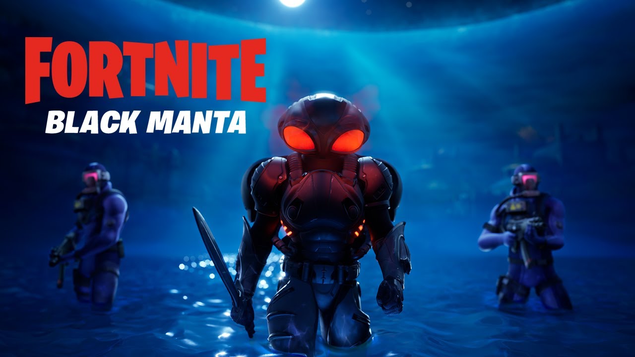 Black Manta priiel do Fortnite