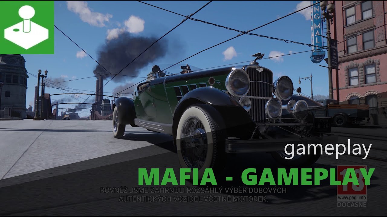 Mafia: Definitive edition - gameplay (CZ titulky)