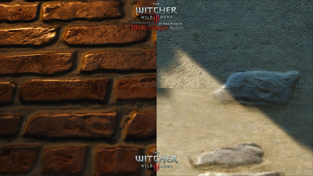 Witcher 3 HD Reworked project ukazuje verziu 12.0 ultimate