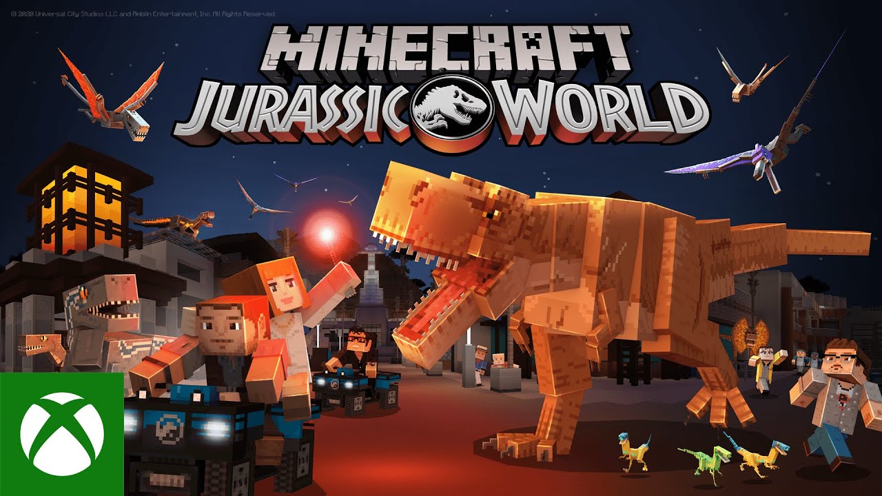 Minecraft dostva Jurassic World DLC