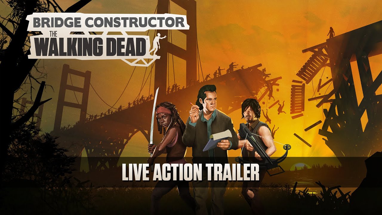 Bridge Constructor a The Walking Dead sa spoja v jednej hre