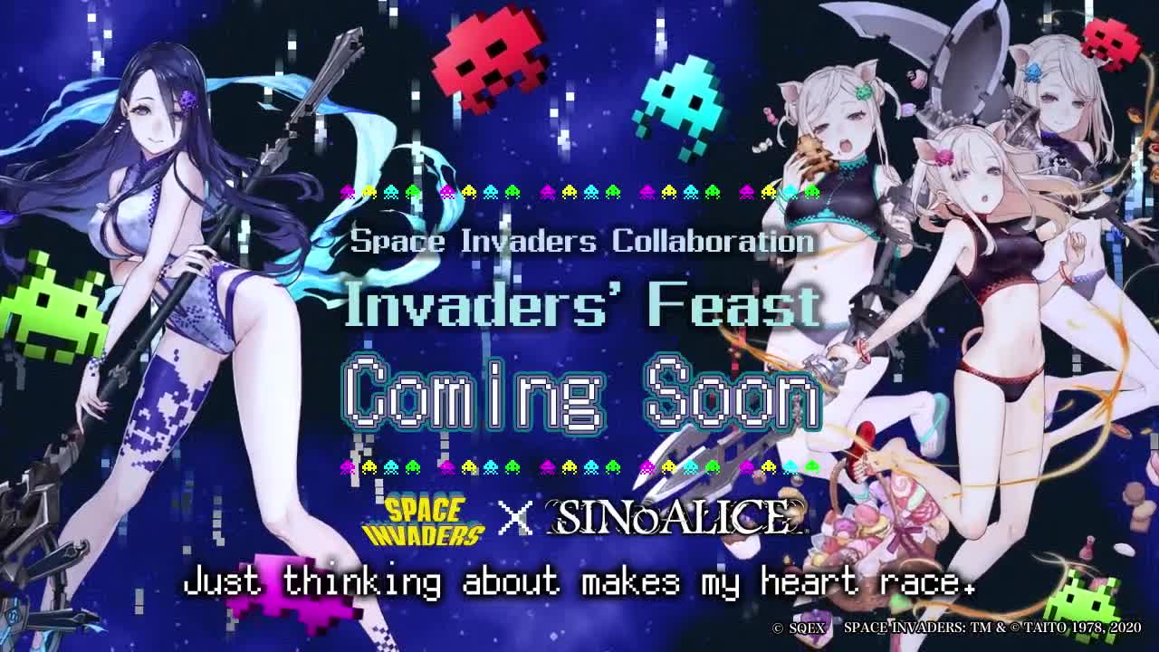 [SINoALICE] prina Space Invaders crossover event