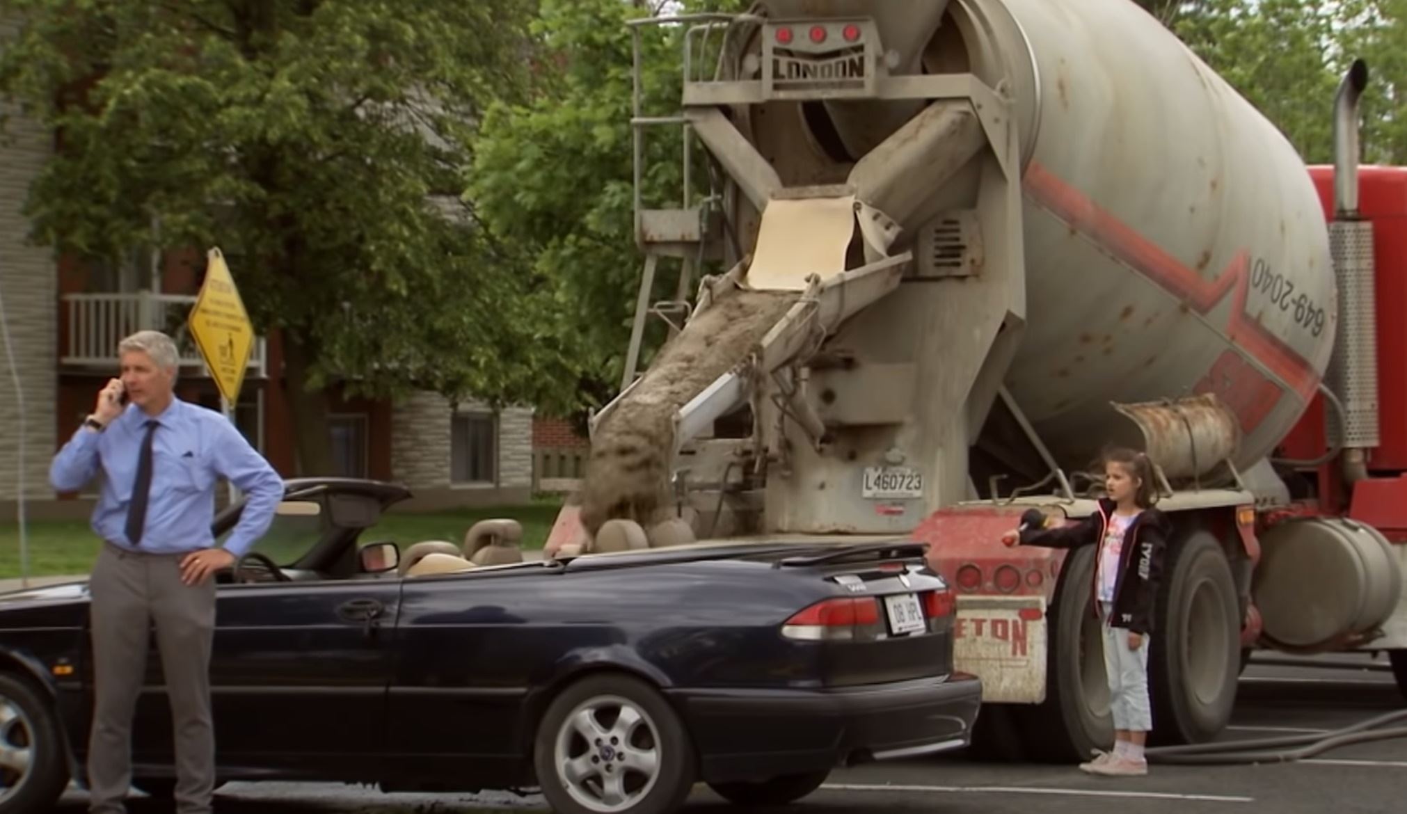 Skryt kamera - zabetnovan auto