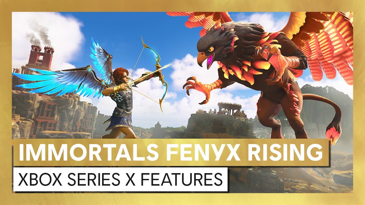 Immortals Fenyx rising ukazuje Xbox Series X vylepenia