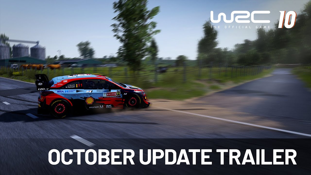 WRC 10 pridva trasy a vozidla v bezplatnej oktbrovej aktualizcii 